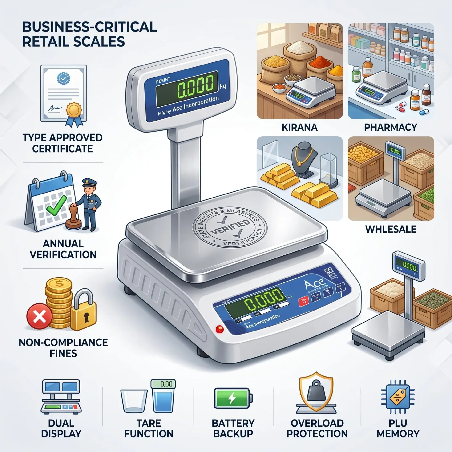 Best Weighing Scale for Small Business & Retail Shops in India (2026)
