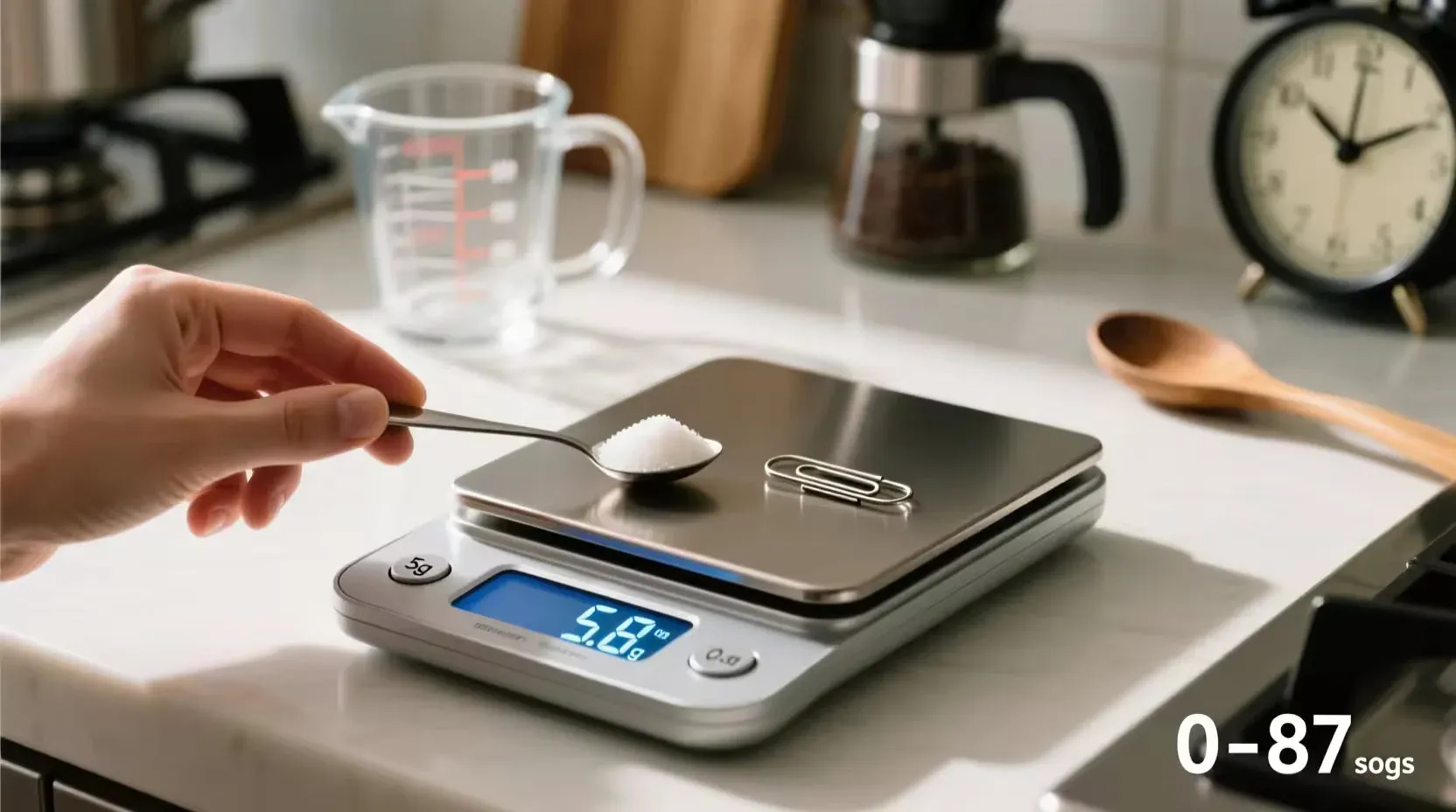 How to Calibrate a Kitchen Scale Without Weights