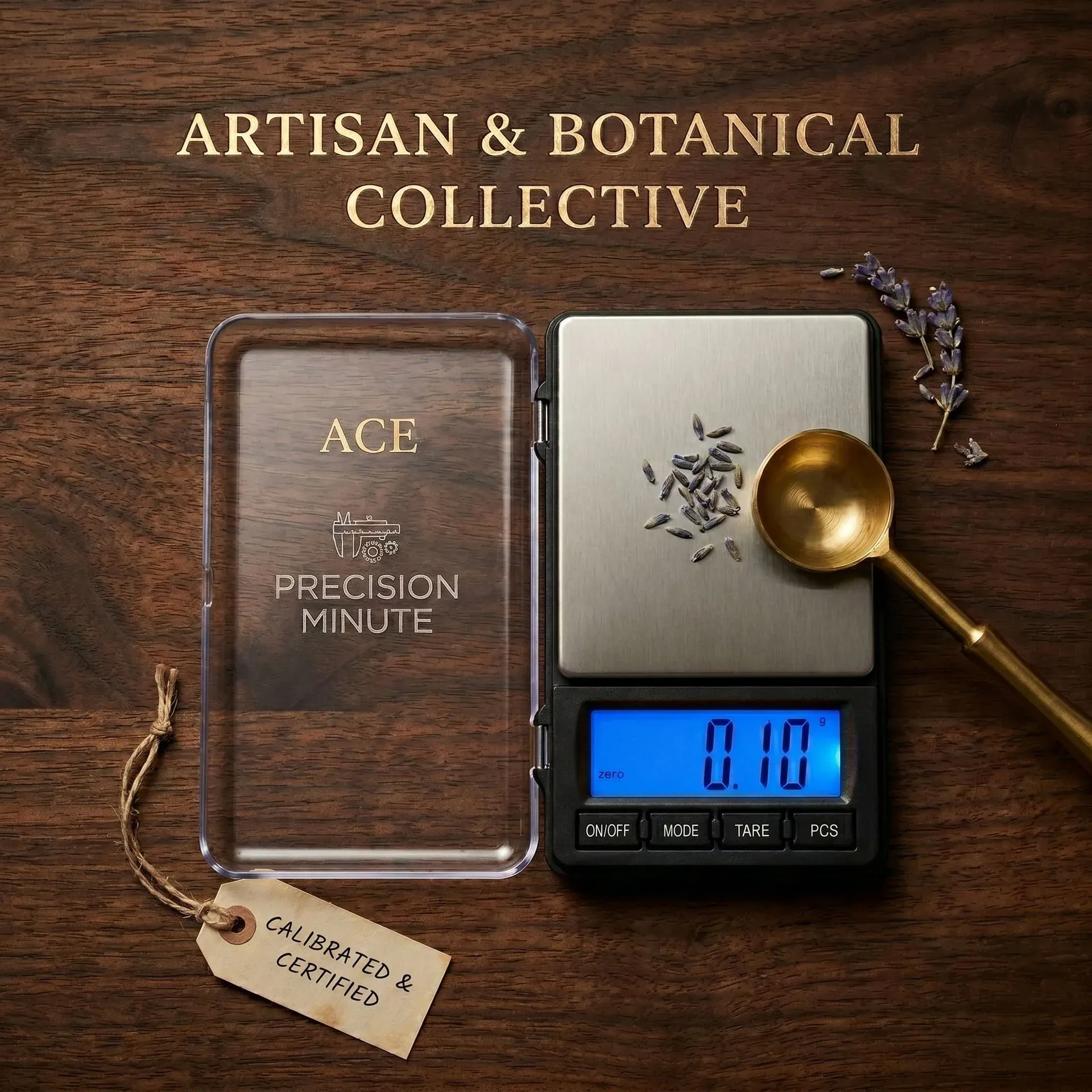 Pocket scale for small weights