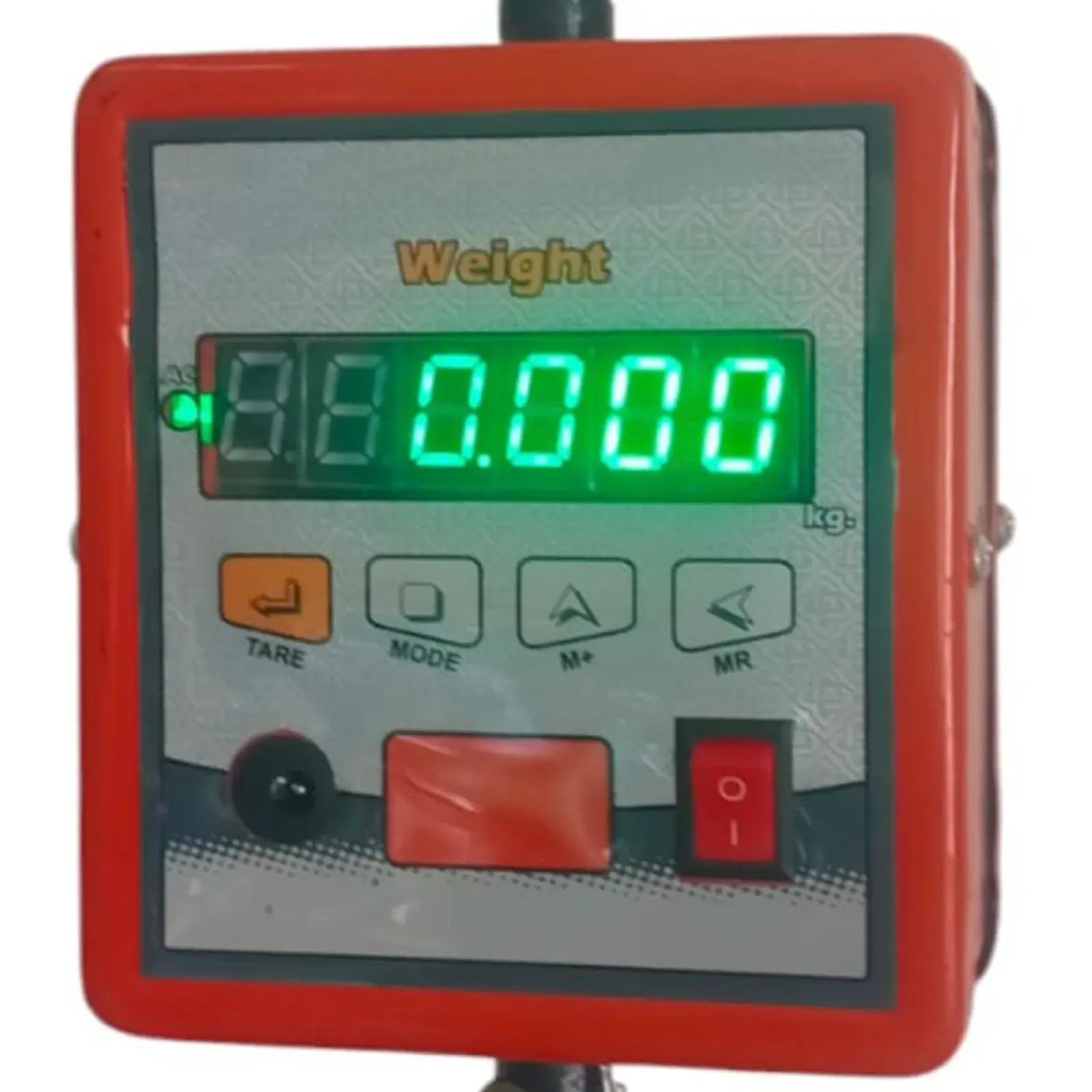 Omace OM-CS-M-120 120 kg weighing scale, green LED display with Tare, Mode, M+ and MR keys