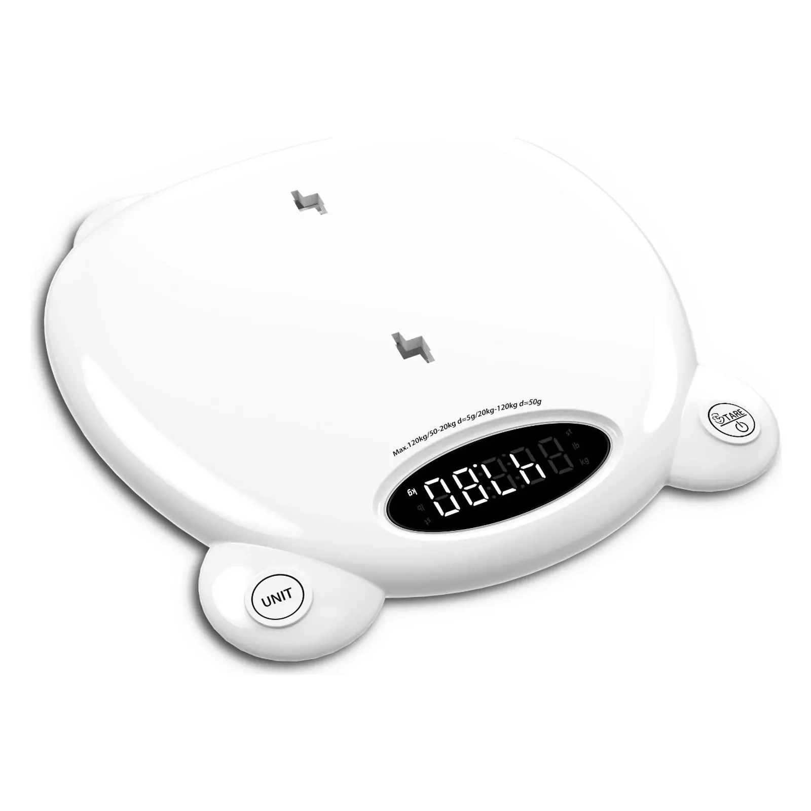 Venus EBS-812 bluetooth baby scale, base and backlit LCD