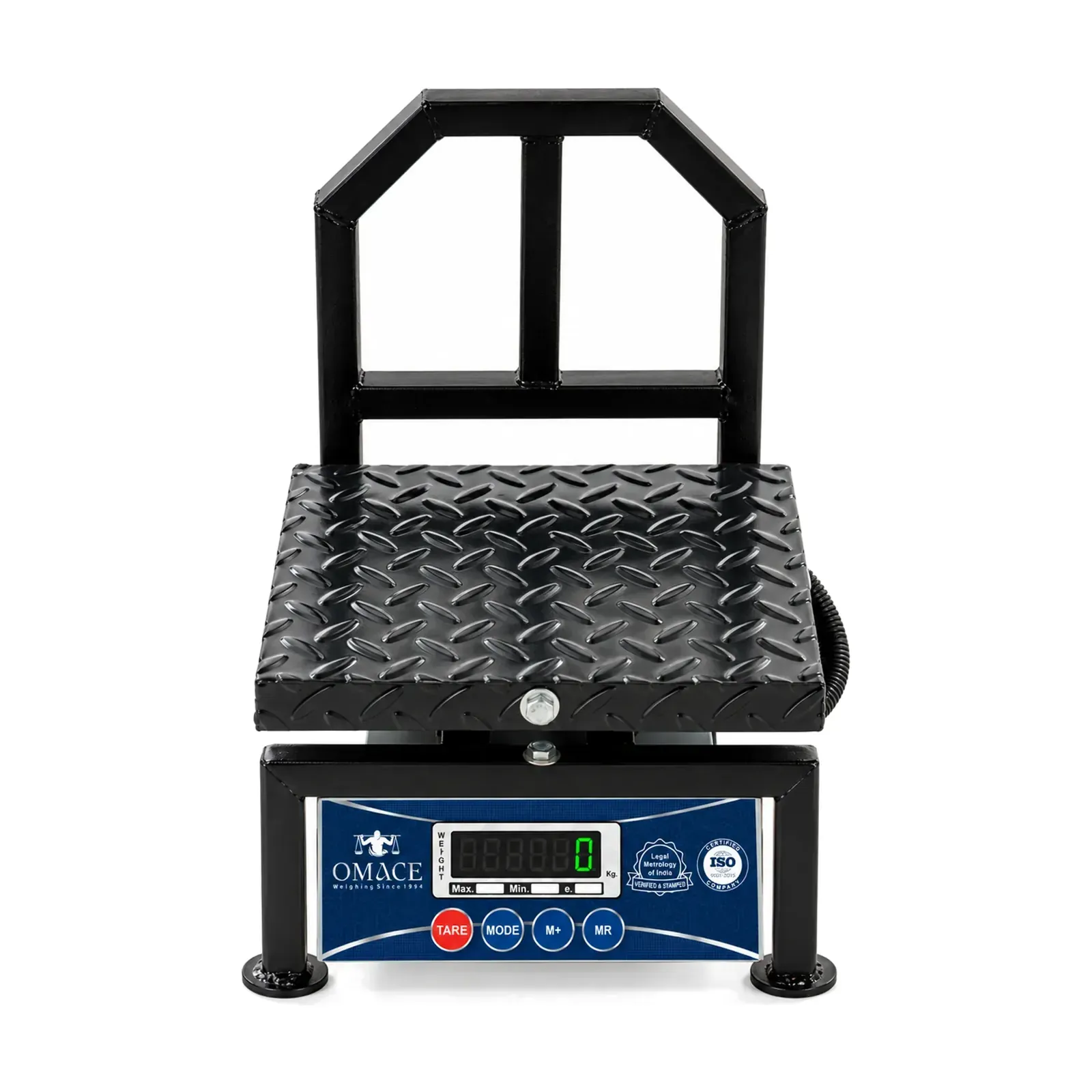 Omace Om-CK-MS chicken weighing scale, front view