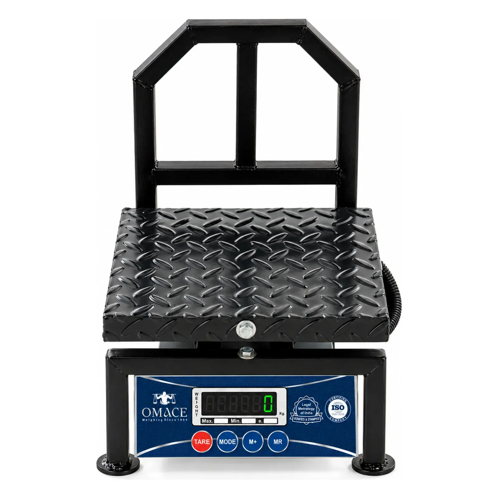 Omace Om-CK-MS chicken weighing scale, front view