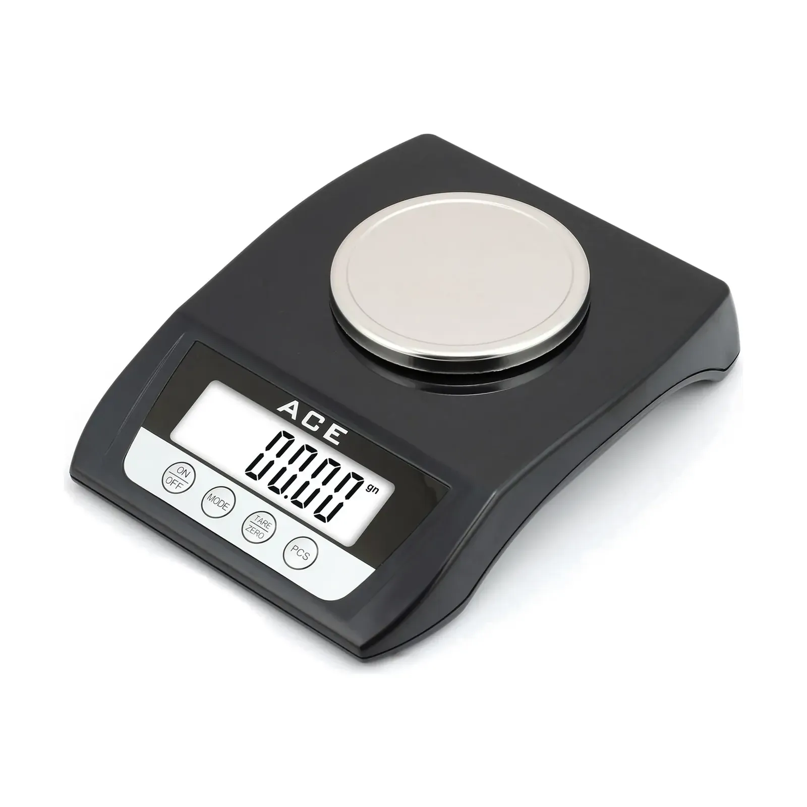 Ace KS-600 digital jewellery scale, angled view