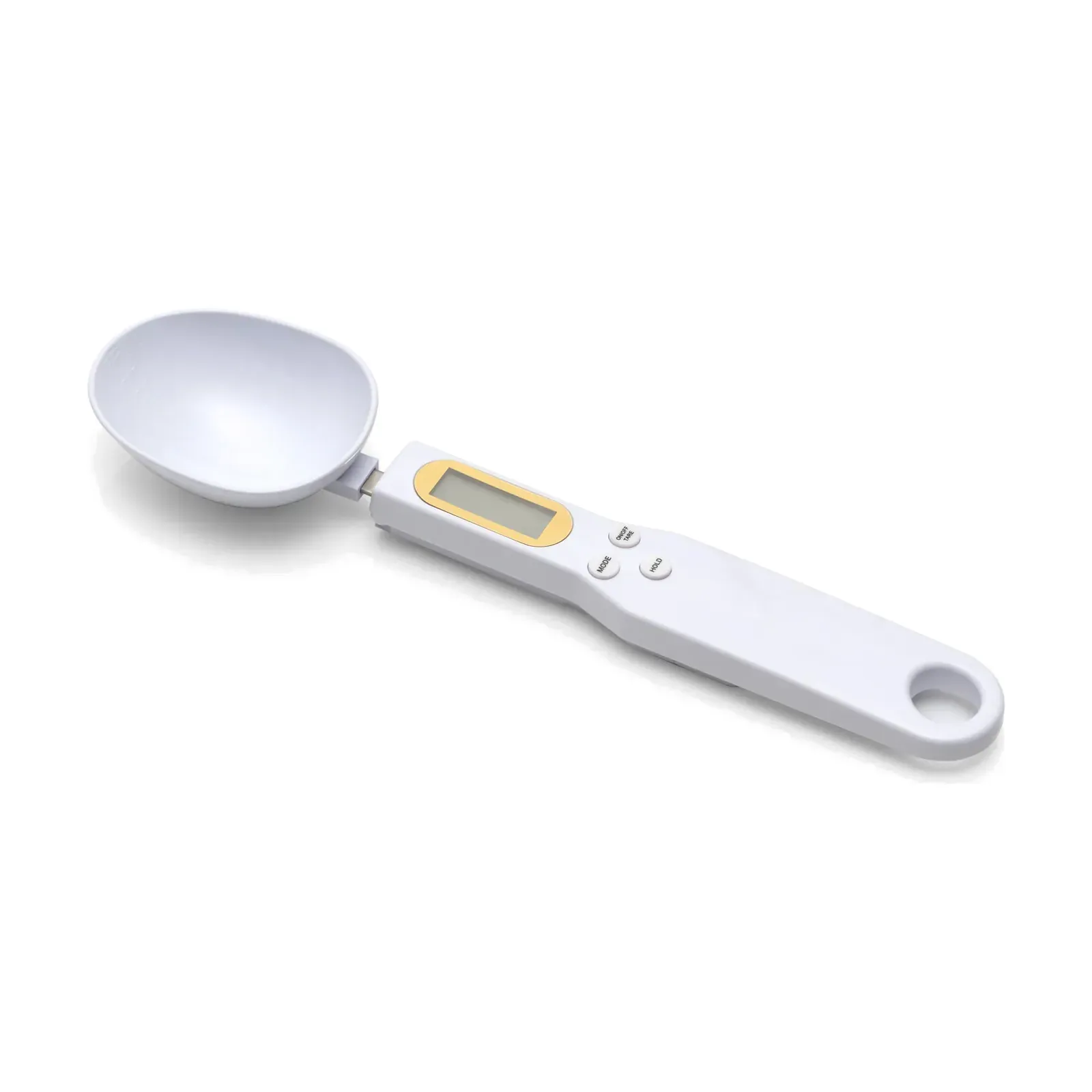 Hoffen HO-SPOON digital spoon scale, front view with LCD in the handle