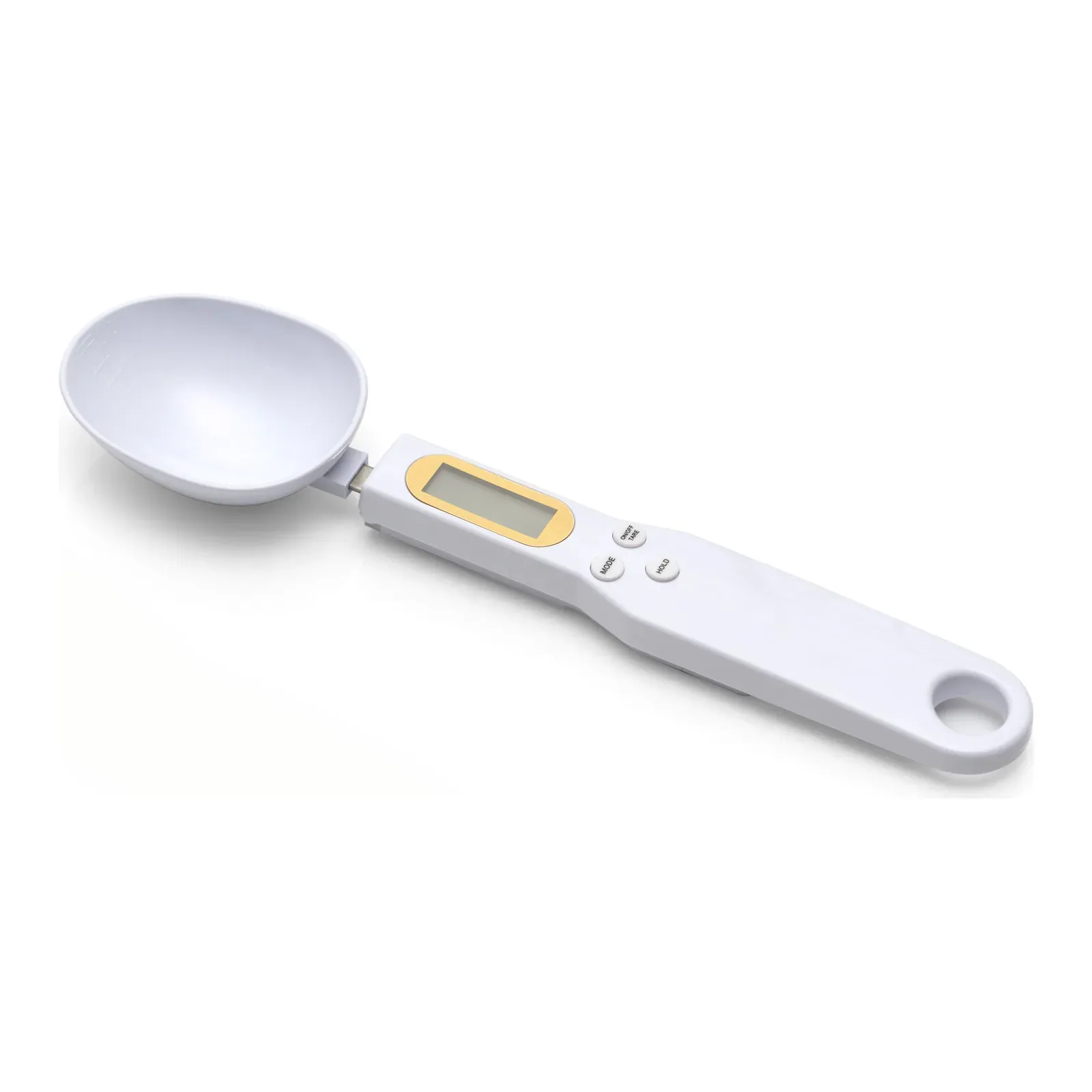 Hoffen HO-SPOON digital spoon scale, front view with LCD in the handle