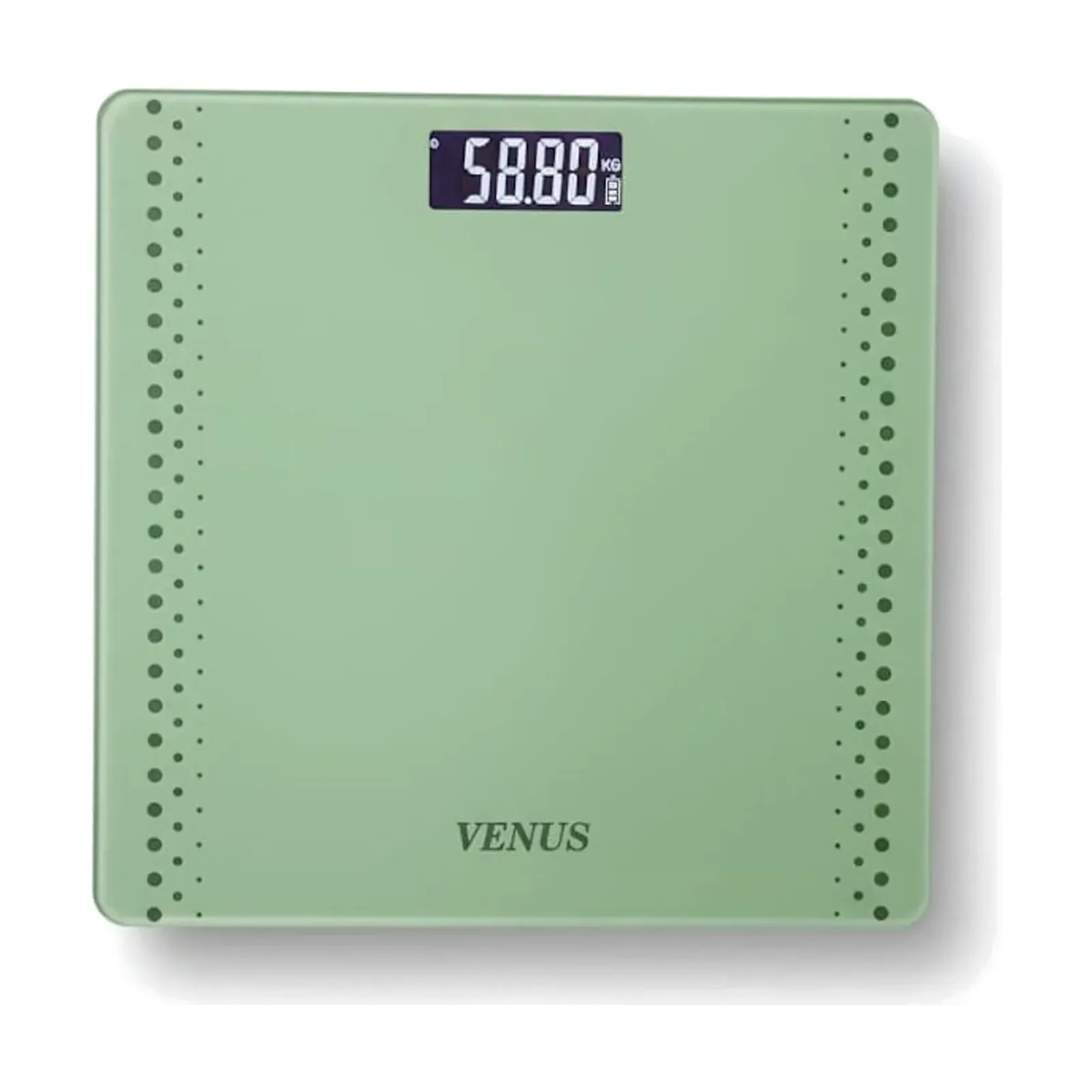 Venus EPS-282 glass weighing scale, front view