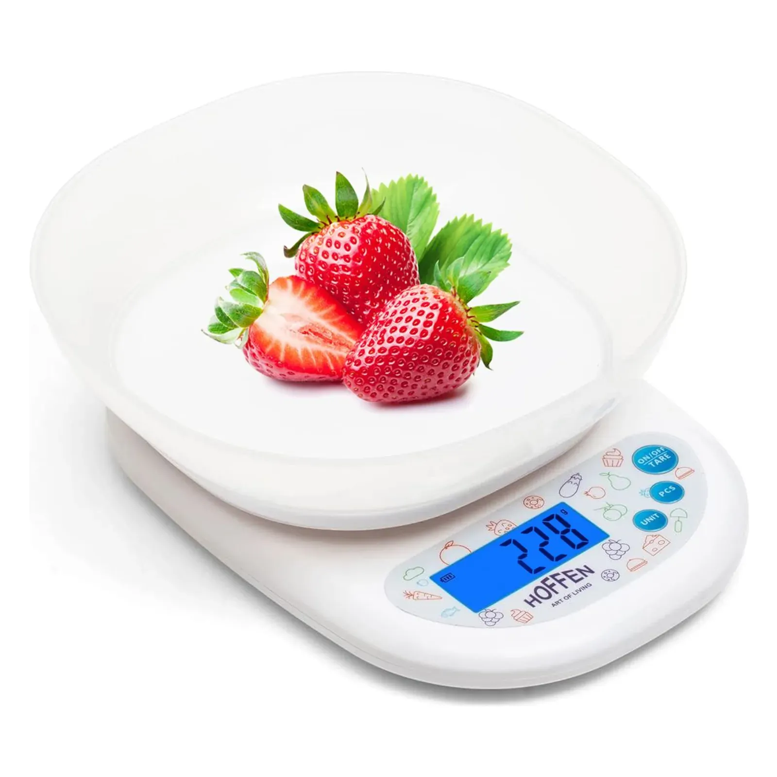 Hoffen kitchen scale with bowl