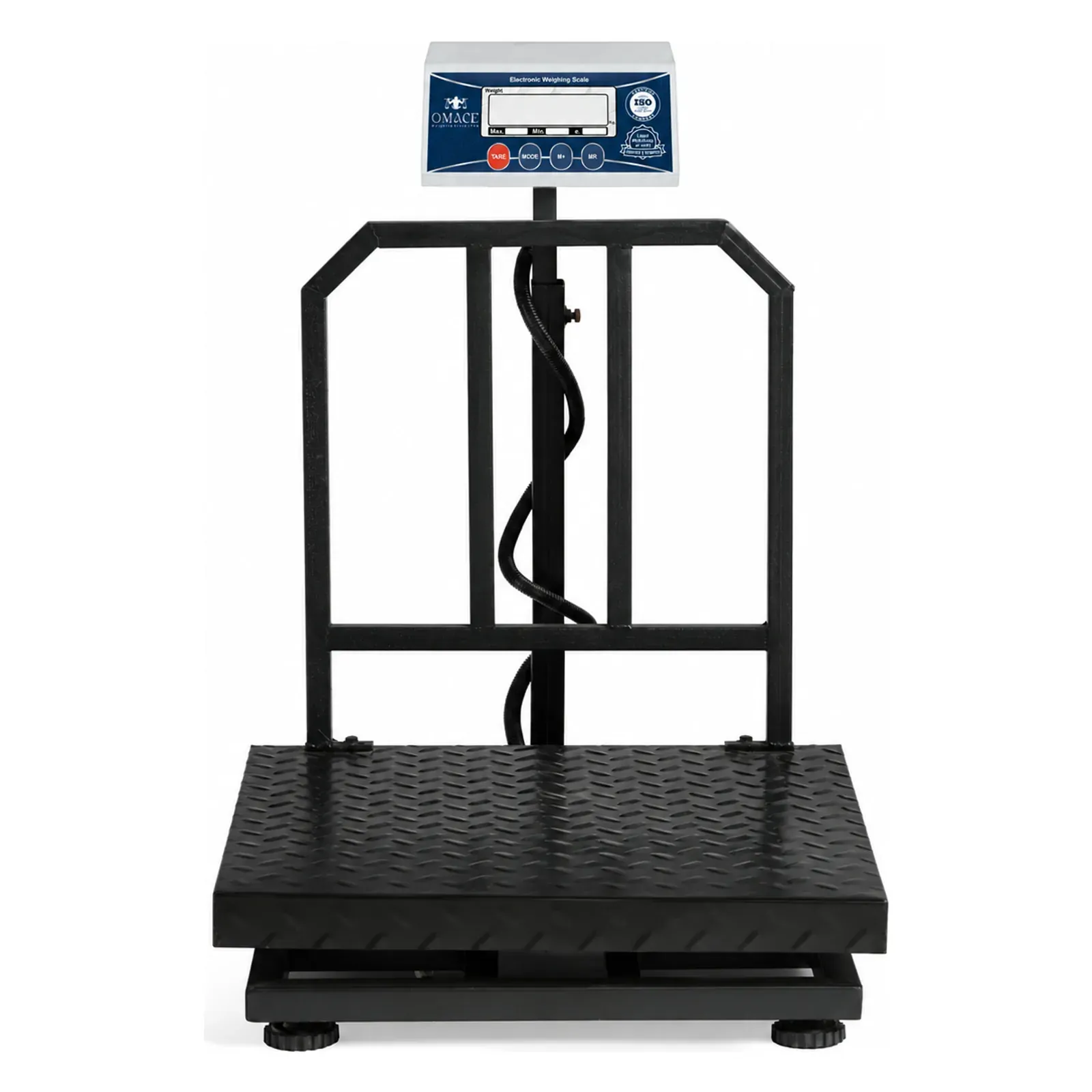 Omace Om-PS-MS platform kanta, front view with the pole indicator