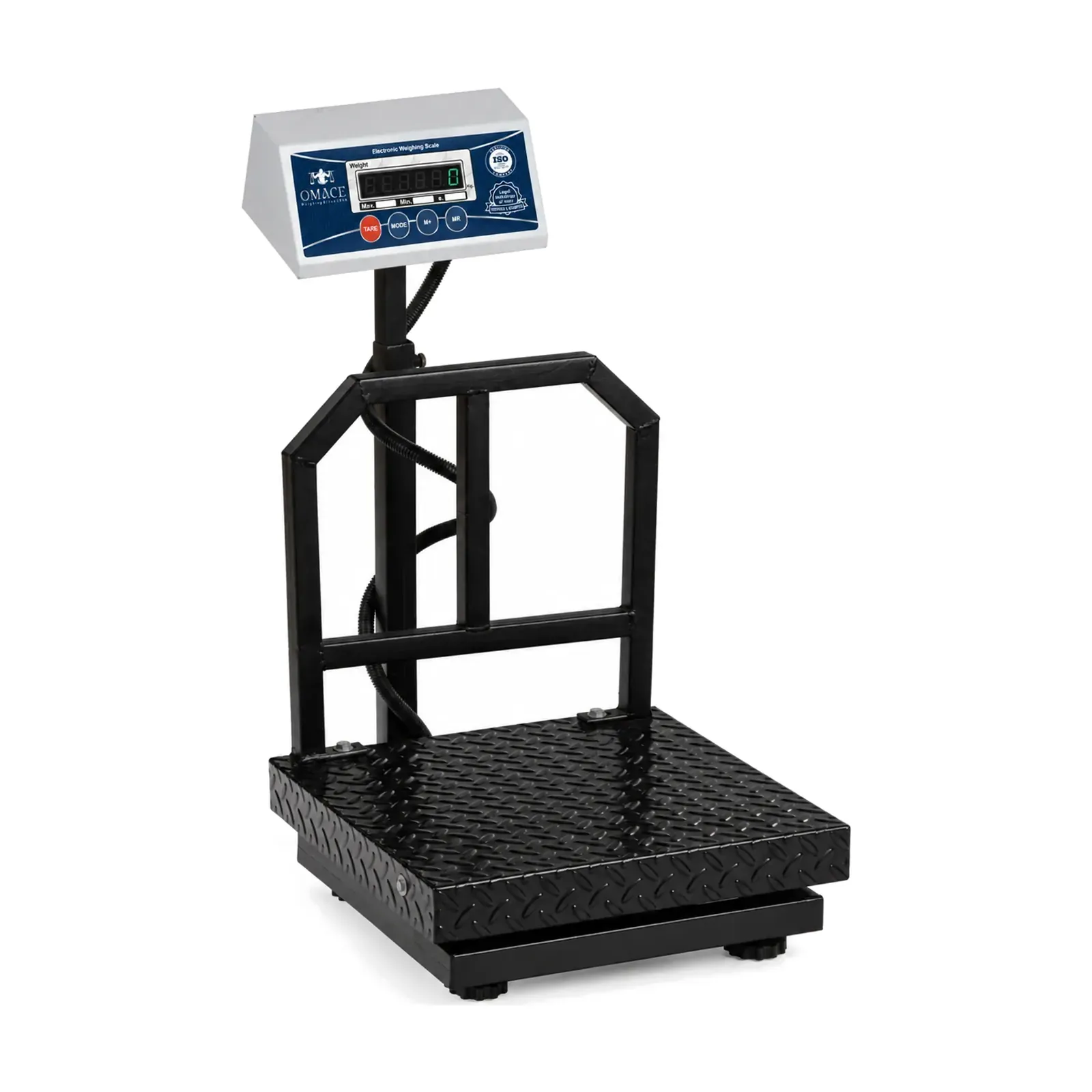 Omace Om-PS-MS platform kanta, front view with the pole indicator