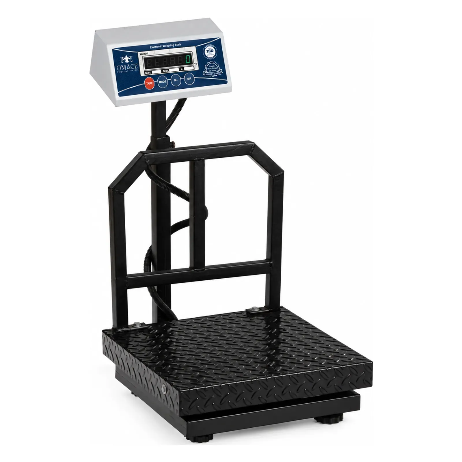 Omace Om-PS-MS platform kanta, front view with the pole indicator