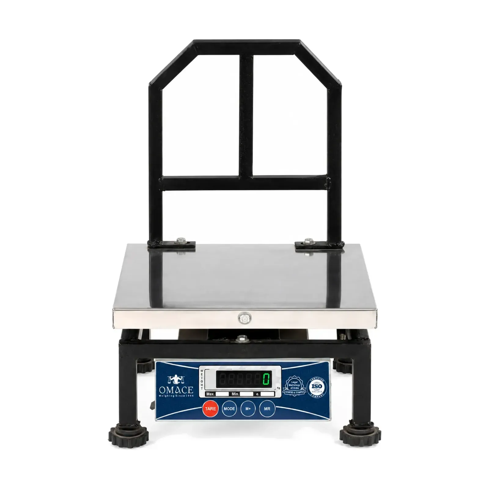 Omace Om-CK-SS poultry weighing scale, front view