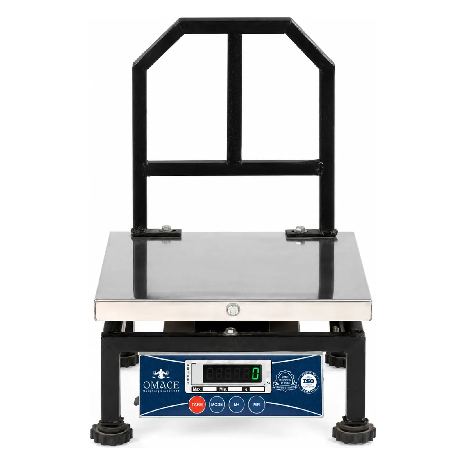 Omace Om-CK-SS poultry weighing scale, front view
