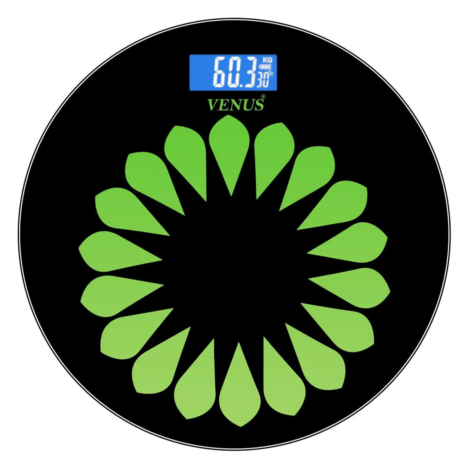 Venus EPS-7299 round weighing scale, front view